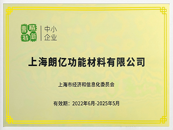 上海市专精特新中小企业